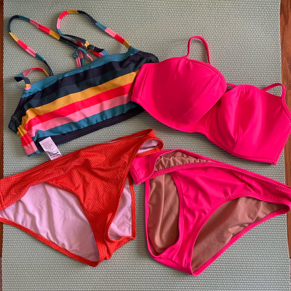 Bulk box of bathing suits